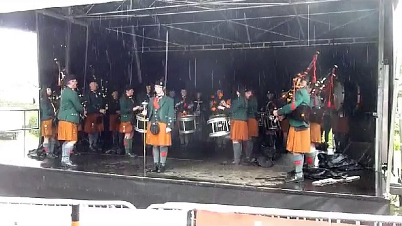Bressuire in the rain