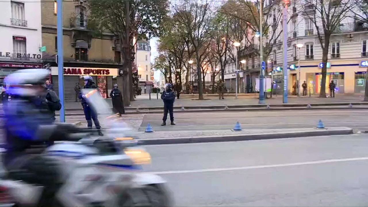 Female suicide bomber and another jihadist killed in Paris raid