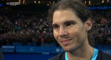 Rafael Nadal On-court interview after his match vs. Murray at WTF 2015