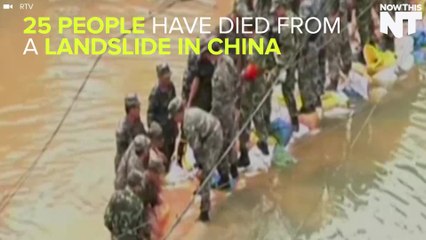 Landslide In China Kills 25