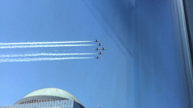 Shorter Than Short - Air Force Thunderbirds Buzz One World Trade Center