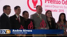 Cuatro proyectos de sustentabilidad recibieron el Premio Odebrecht Venezuela 2015