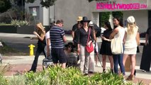 Rachel Zoe Has An Ugg Photo Shoot On Melrose Ave. In West Hollywood 10.15.15 - TheHollywoodFix.com