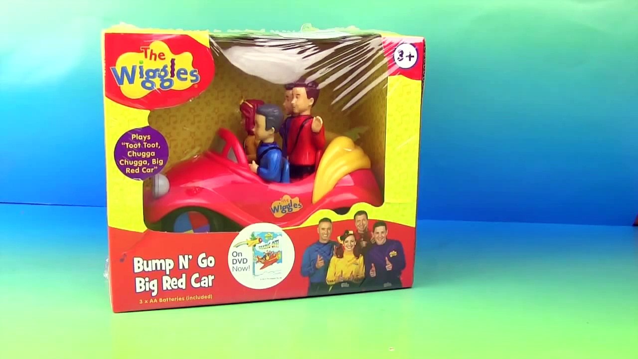 The Wiggles Big Red Car SONG Toy Open Bump N Go Big Red Car by HobbyKidsTV