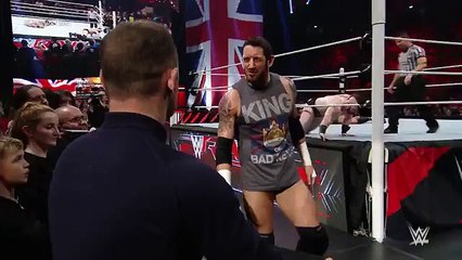 King Barrett hunts for Wayne Rooney at Old Trafford