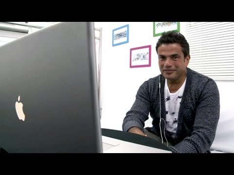Amr Diab Google+ Hangout