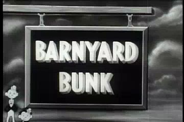 Tom and Jerry Barnyard Bunk 1932