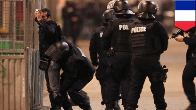Two killed, seven arrested in French raid targeting mastermind of Friday's Paris terrorist attacks