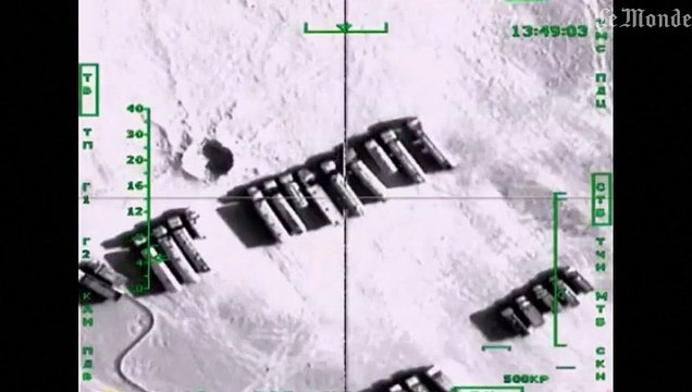 La Russie diffuse des images qui montreraient des frappes contre l'Etat islamique