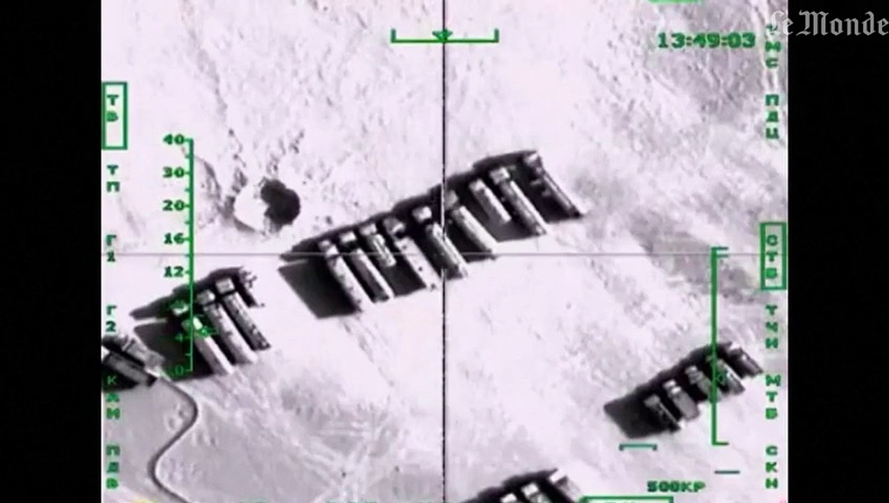La Russie diffuse des images qui montreraient des frappes contre l'Etat islamique