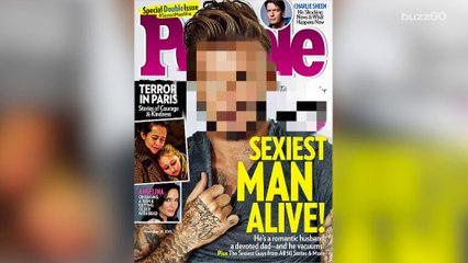 David Beckham is Most  'Sexiest Man of the Year'