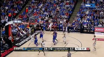 NCAA - Victoire de Michigan State face à Kansas
