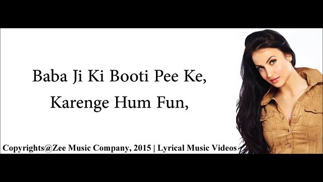 BAM BAM SONG OF KIS KISKO PYAR KARUN MOVIE WITH LYRICS