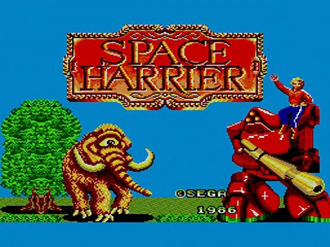TOP 53 SEGA MASTER SYSTEM | SPACE HARRIER (SEGA, 1986)
