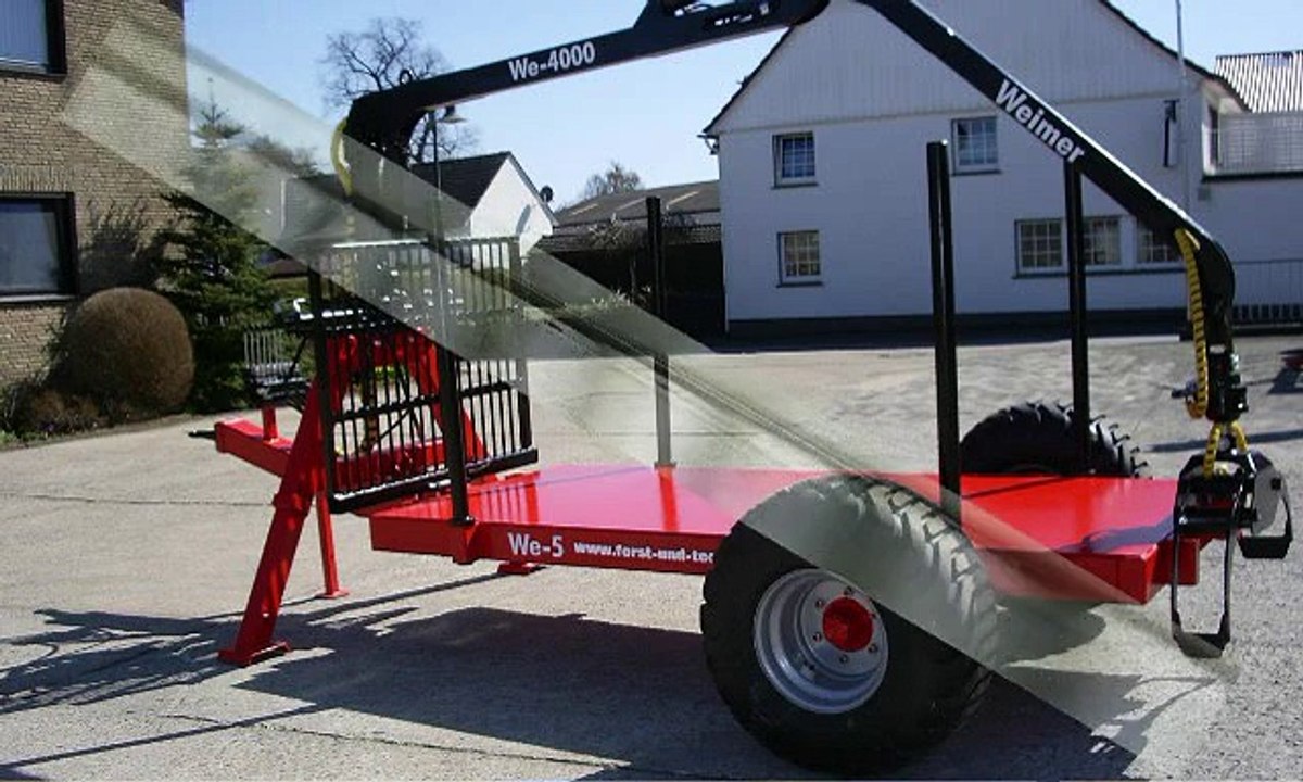 Hydraulische seilwinde forst