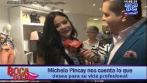 Michaela Pincay nos cuenta lo que desea para su vida profesional