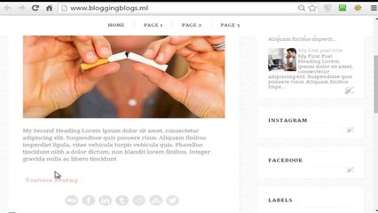 How to add recommended posts and related post widget in blogger!