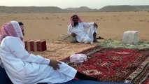 رحله بريه وسهره مع الربابه مع ابو جمال الظفيري