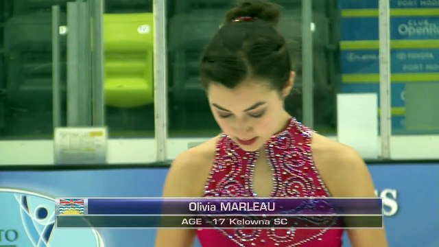 Olivia Marleau - Junior Women Free - 2016 Skate Canada BC/YK Sectional Championships