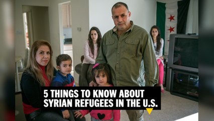 Video herunterladen: 5 things to know about Syrian refugees in the U.S.