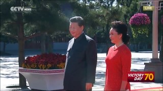 VIDEO: President Xi Jinping greets UN Secretary General Ban Ki moon