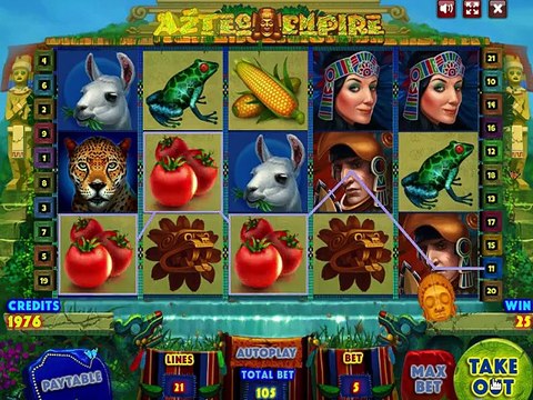 Aztec Power slot machine at stargames online