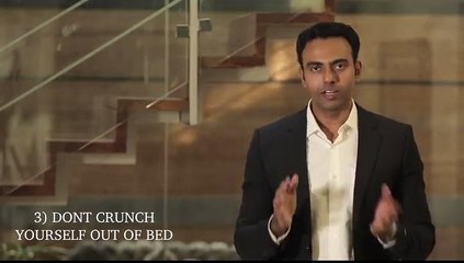 Wrong sleeping position can hurt your spine