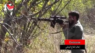 Exclusive scenes of military operations in Salma, Lattakia