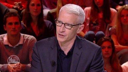 Anderson Cooper, journaliste star de CNN est l'invité de LPJ - Le Petit Journal du 18/11 - CANAL+