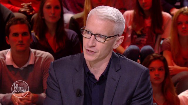 Anderson Cooper, journaliste star de CNN est l'invité de LPJ - Le Petit Journal du 18/11 - CANAL+