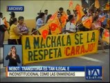 Nebot tilda de inconstitucional la propuesta de Correa a las enmiendas