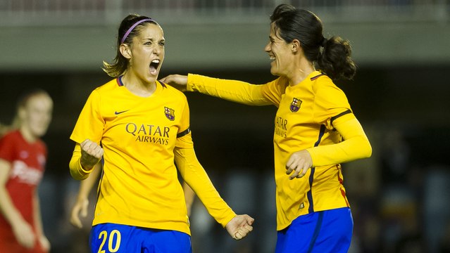 [HIGHLIGHTS] FUTBOL FEM (UEFA Women´s Champions): FC Barcelona-Twente (1-0)