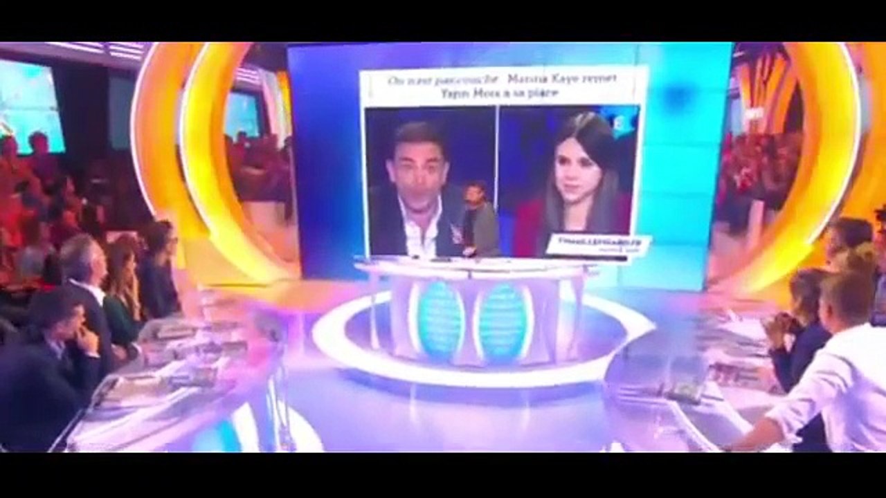 Marina Kaye cloue le bec de Yann Moix TPMP 05/10/2015