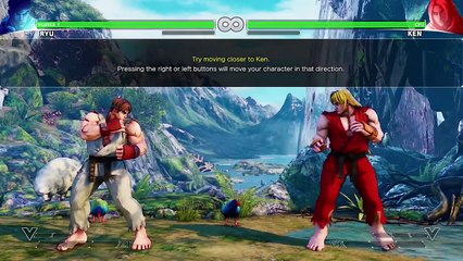 STREET FIGHTER 5 - Tutorial Gameplay Video