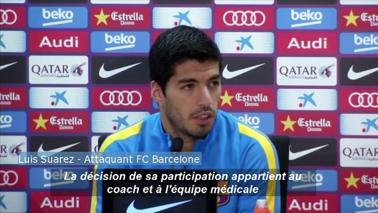 Real-Barça: Selon Suarez, Messi a de "bonnes sensations" et pourrait jouer