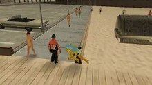 Afrodita de Piscis matando gente en el GTA