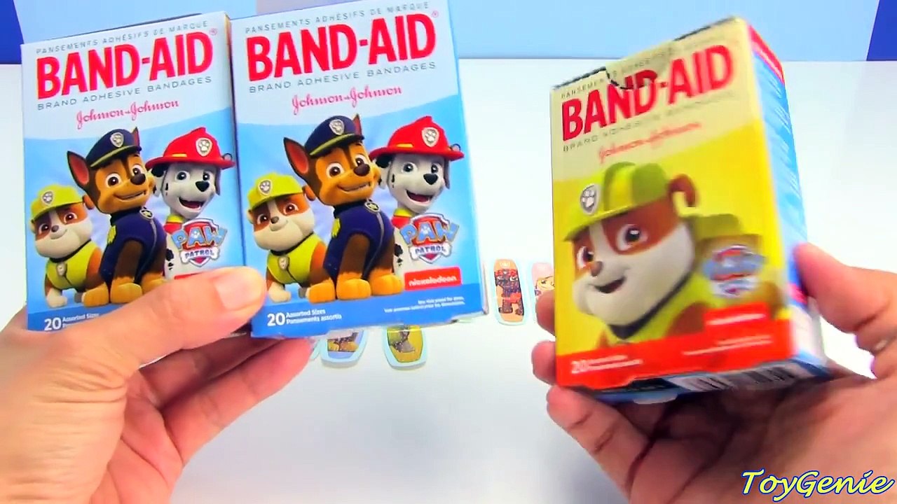 Paw Patrol Band Aids - Dailymotion Video