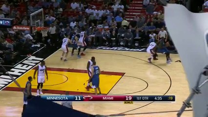 Quand c'est NON, c'est NON - Miami Heat vs  Minnesota