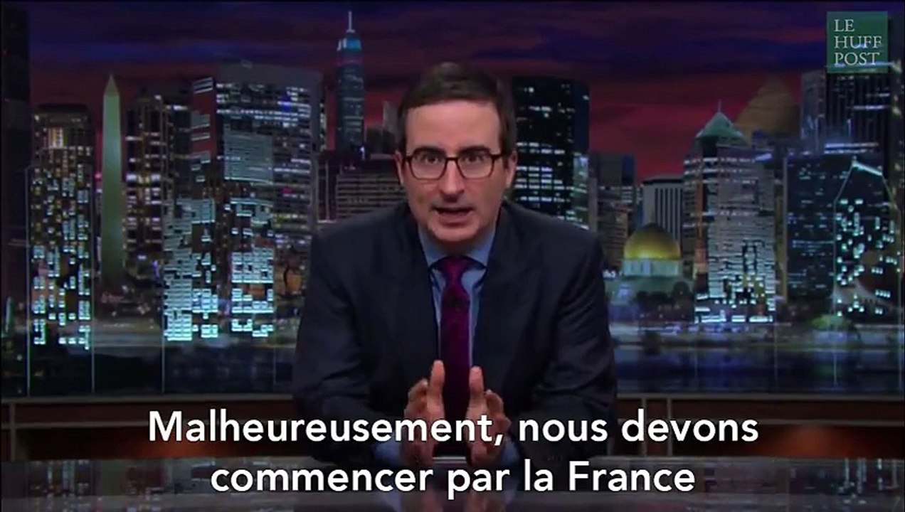 Attentats de Paris, John Oliver insulte l'Etat Islamique avec humour