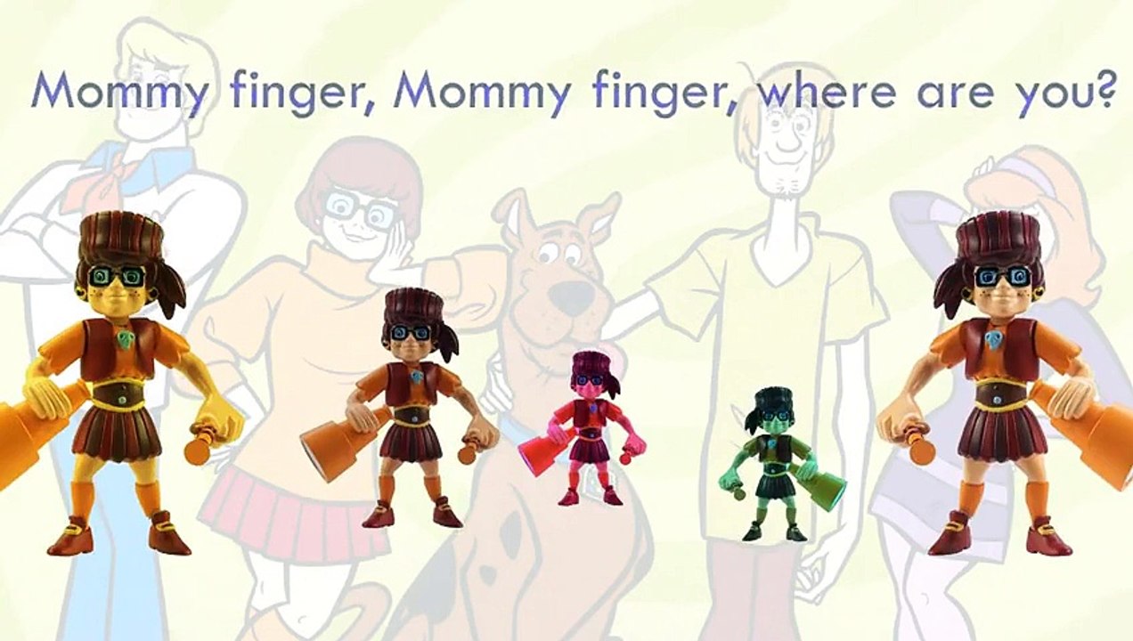 Scooby Doo and Friends Finger Family | Children Nursery Rhymes | Daddy Finger Family Rhyme