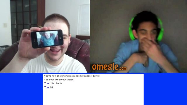 CHARLIE CHARLIE PENCIL GAME GHOST PRANK (Omegle & ChatRoulette Funny Moments #77)