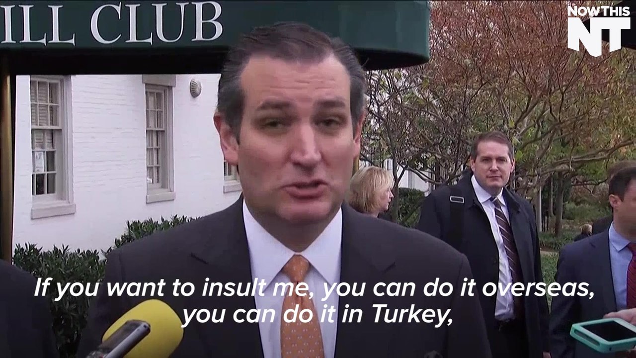 Ted Cruz Starts Playground Feud With Obama