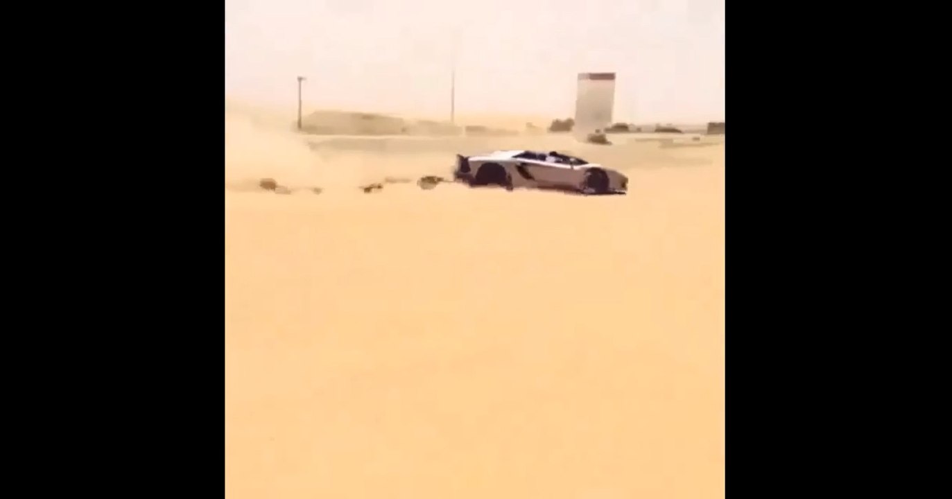 Off Roading With A Lamborghini Aventador
