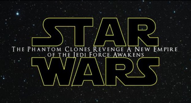 All 7 Star Wars Movies In 1 Trailer (Star Wars: The Phantom Clones Revenge A New Empire Of The Jedi Force Awakens)