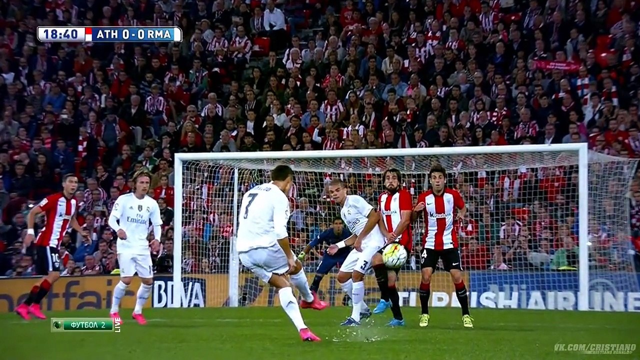 Cristiano Ronaldo Vs Athletic Bilbao (Away) 15 16 HD 720p By Ronnie7M