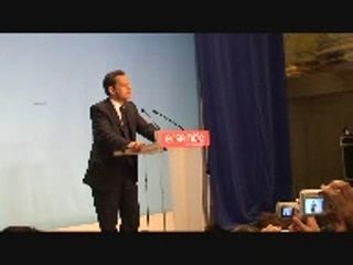 La soirée au QG de Nicolas Sarkozy