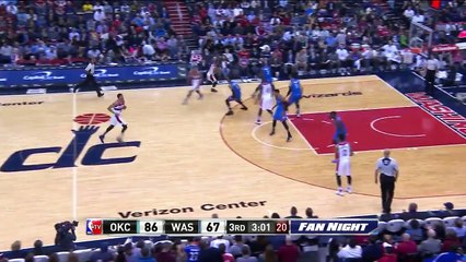 Russell Westbrook Drives and Dunks | Thunder vs Wizards | November 10, 2015 2015 16 NBA Se