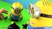 Minion Dave Banana Battle with Stuart! HobbyKid Story Despicable ME Angry Bird Bad Piggie