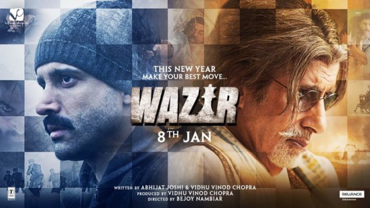 Wazir (2016) Hindi Movie Official Trailer Ft. Amitabh Bachchan & Farhan Akhtar HD