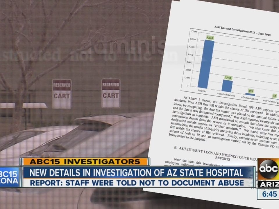 Abuse allegations against AZ mental hospital